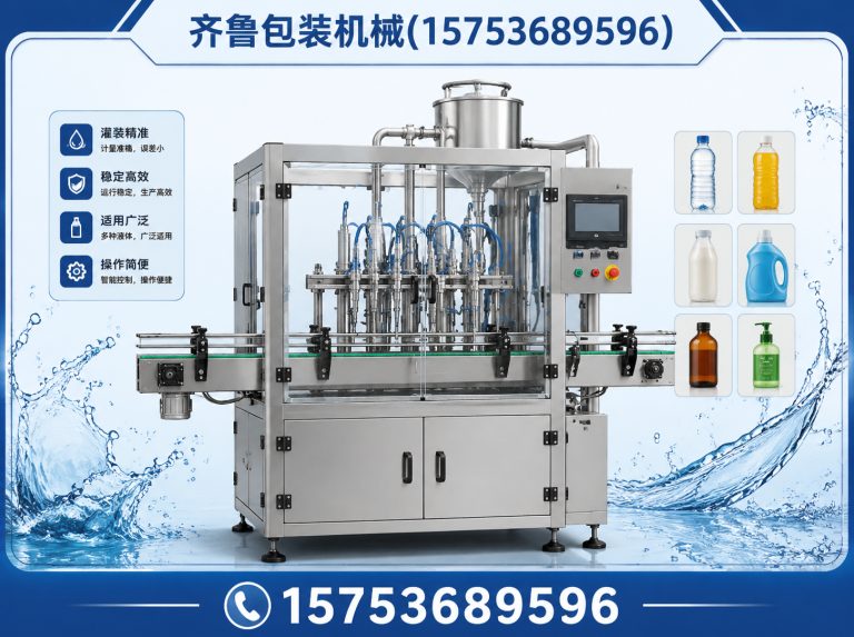潍坊白酒灌装机展示图